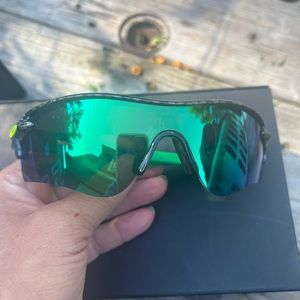 New Oakley sunglasses with an additional lense.